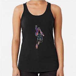 Miles Morales Art Racerback Tank Top