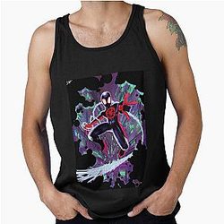 Miles Morales Spider-Verse Tank Top