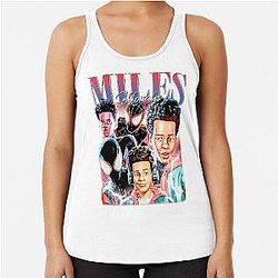 Miles Morales Vintage Shirt - Limited Edition Racerback Tank