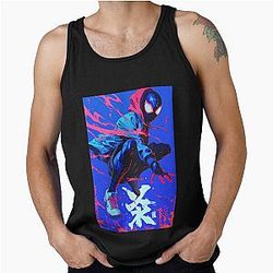 Miles Morales Neon Tank Top