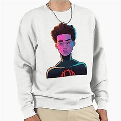 Miles Morales Spider Man Pullover Sweatshirt