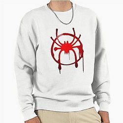 Miles Morales Spider-Verse Pullover Sweatshirt