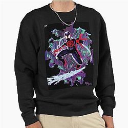 Miles Morales Spider-Verse Pullover Sweatshirt