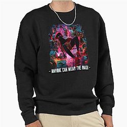 Anyone can wear the Miles Morales Pullover Sweatshirt