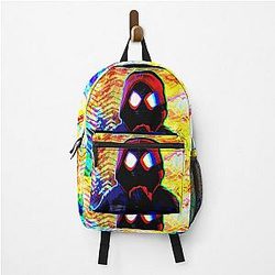 Colorful Miles Morales Backpack