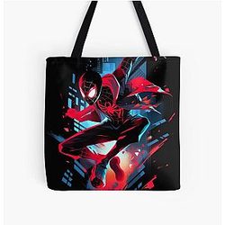 Miles Morales All Over Print Tote Bag