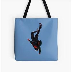 Across The Spider Verse Miles Morales Tote Bag