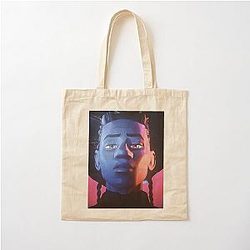 the Miles Morales Prowler sticker Cotton Tote Bag