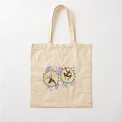 Spider-Verse Miles Morales and Gwen Stacy Cotton Tote Bag