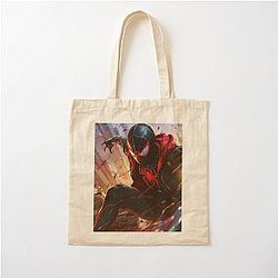 Miles Morales Cotton Tote Bag