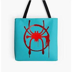 Miles Morales Spider-Verse Tote Bag