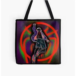 Miles Morales Art All Print Tote Bag