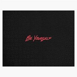 Be Yourself Miles Morales Quote Racerback Tank Top Jigsaw Puzzles