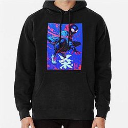 Miles Morales Neon Pullover Hoodie