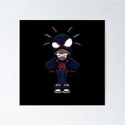 Spiderverse Miles Morales Poster
