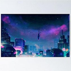 Miles Morales Into the Spider-Verse Skyline