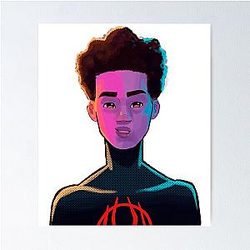 Miles Morales Spider Man Poster