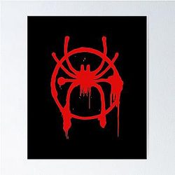 Miles Morales Logo Poster