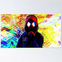 COLORFUL MILES MORALE POSTER