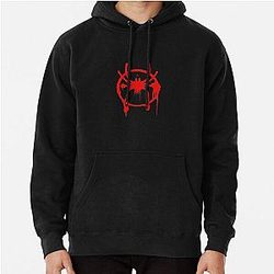 Miles Morales Logo Pullover Hoodie
