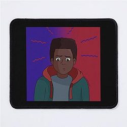 Miles Morales Racerback Tank Mouse Pad