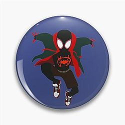 Minimalist Miles Morales Pin