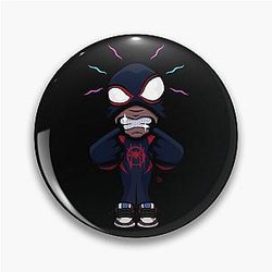 Spider-Verse Miles Morales Grillz Pin
