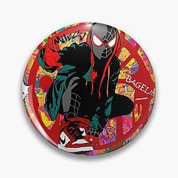 Miles Morales Graffiti Pin
