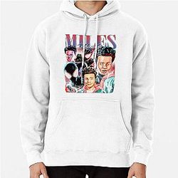 Miles Morales Vintage Pullover Hoodie