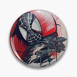 Miles Morales by Red Knight Pin