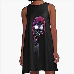 Miles Morales 2 A-line Dress