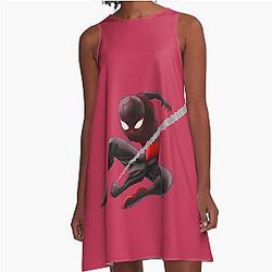 Miles Morales A-Line Dress