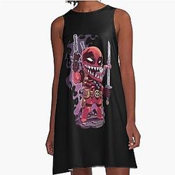 Miles Morales Spider-Verse A-Line Dress