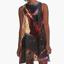 Miles Morales A-Line Dress