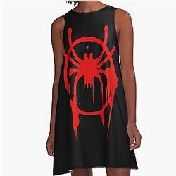 Miles Morales A-Line Dress