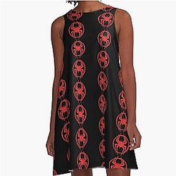 Miles Morales A-Line Dress