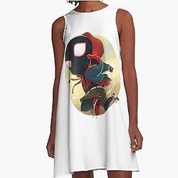 Miles Morales  A-Line Dress