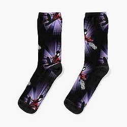 Miles Morales Spider Verse Socks