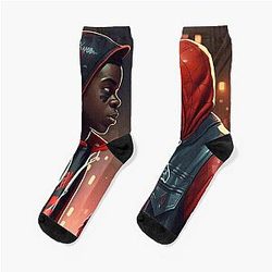Young Jay-Z and Miles Morales Socks