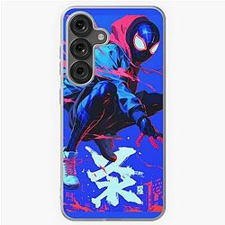Miles Morales Neon Poster Samsung Galaxy Case