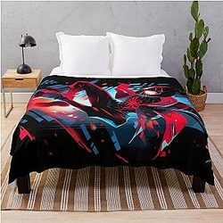Miles Morales Graffiti Throw Blanket