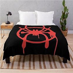 Miles Morales Into the Spider-Verse Throw Blanket