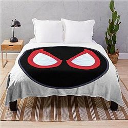 Miles Morales Spider-Logo Throw Blanket