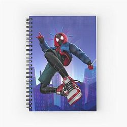 Miles Morales Spiral Notebook