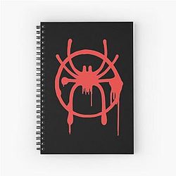 Miles Morales Spider-Verse Spiral Notebook