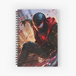 Miles Morales Spiral Notebook