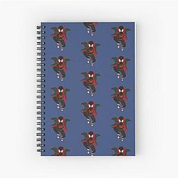Minimalist Miles Morales Spiral Notebook