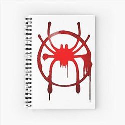 Miles Morales Spider-Verse Spiral Notebook