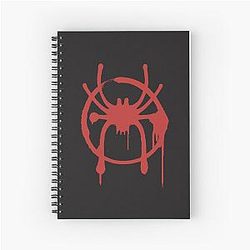 Miles Morales shirt Spiral Notebook