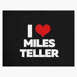 I Love Miles Jigsaw Puzzle